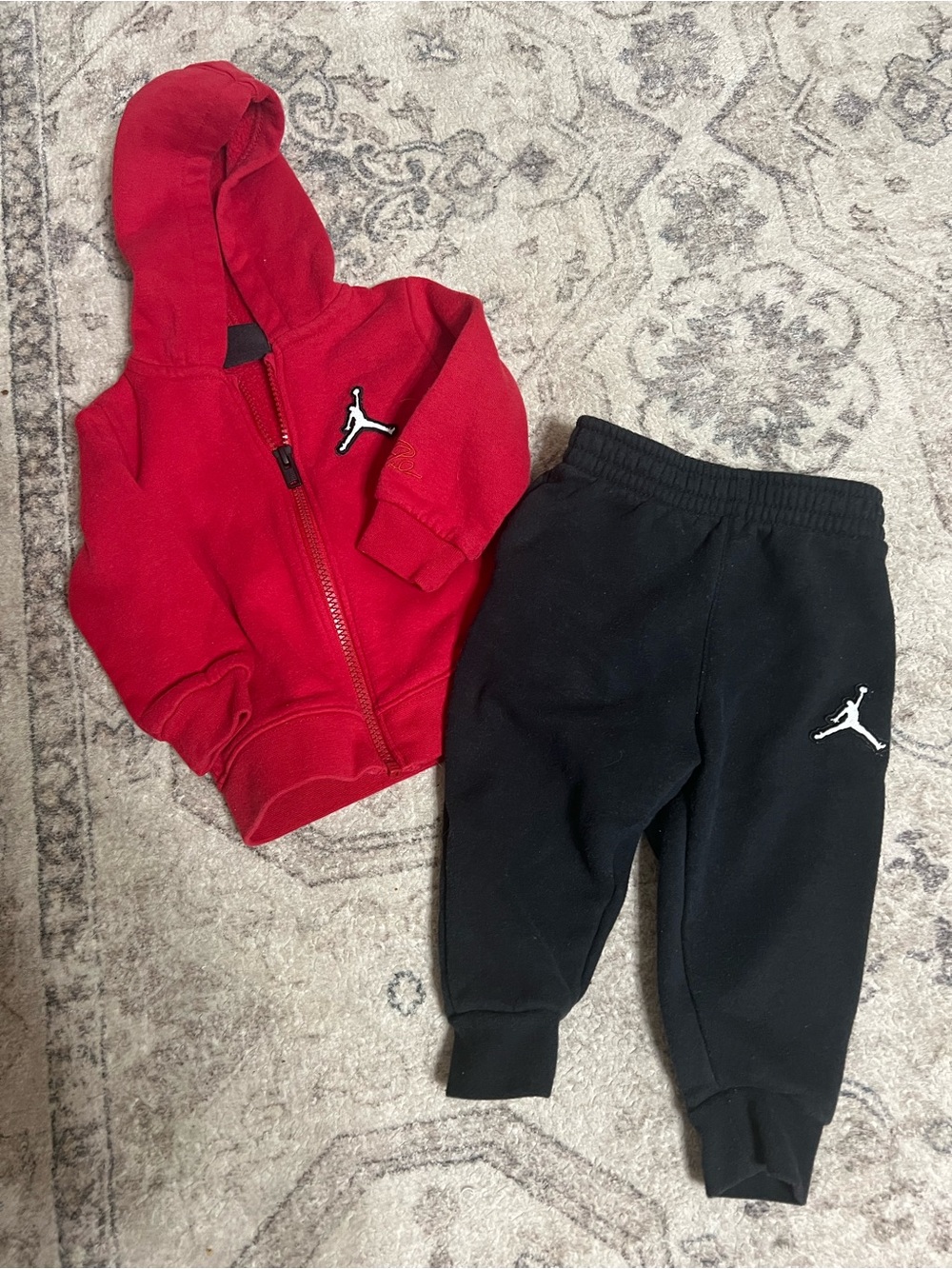 Jordan 12 mo jacket and sweatpants set